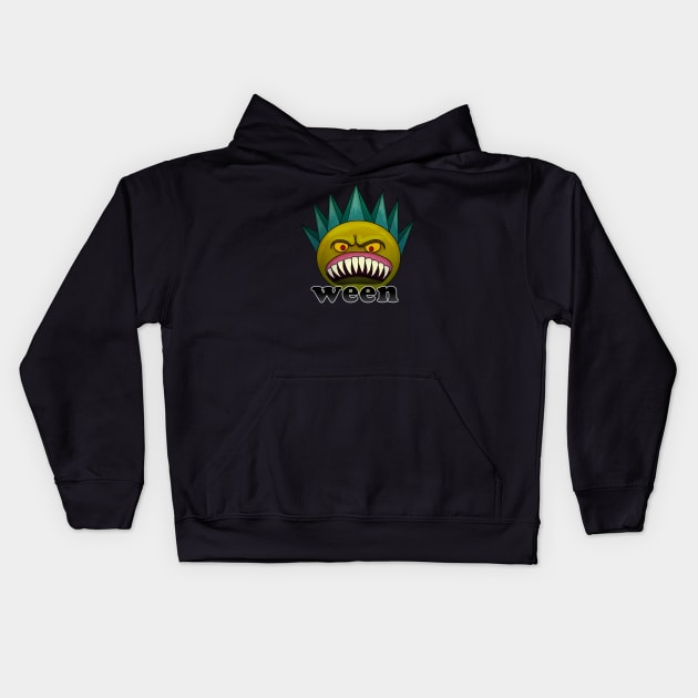 Ween Evil Boognish Kids Hoodie by brooklynmpls